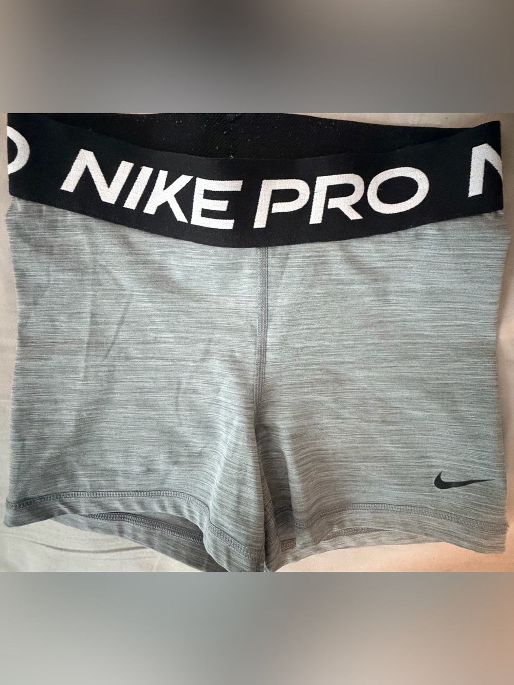 Nike Pro Gray Volleyball Shorts Size Small
